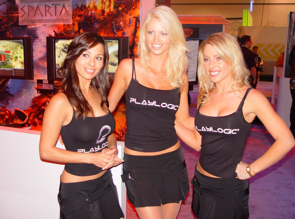 CES 2012 Booth Babes @ Playlogic